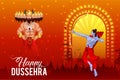 Happy Dussehra Vijayadashami also known as Dasahara, Dusshera, Dasara Royalty Free Stock Photo