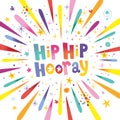 Hip hip hooray Royalty Free Stock Photo