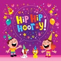 Hip hip hooray Royalty Free Stock Photo