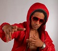 Hip hop artist Royalty Free Stock Photo
