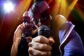 Hip Hop Concert with Rappers Royalty Free Stock Photo