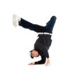 Hip hop dancer.breakdance Royalty Free Stock Photo