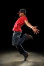 Hip Hop Dancer Performing Royalty Free Stock Photo