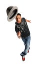 Hip Hop Dancer Performing Royalty Free Stock Photo