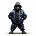 Hip-hop Florida Black Bear Photorealistic 3d Rendering