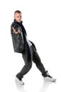 Hip Hop Man Dancing Royalty Free Stock Photo