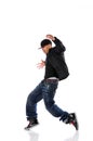 Hip Hop Man Dancing Royalty Free Stock Photo