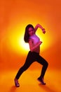 Hip hop modern dance Royalty Free Stock Photo