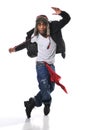 Hip-Hop style dancer Royalty Free Stock Photo