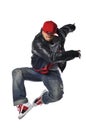 Hip-Hop style dancer Royalty Free Stock Photo