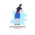 Hip osteoarthritis icon