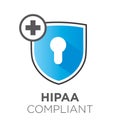 HIPAA Compliance Icon Graphic