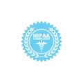 HIPAA Compliance icon isolated on white background