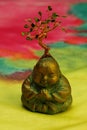 buddha, psychedlic under wire tree