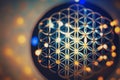 Hippie - Flower of Life Mandala - Spiritual Artwork for Meditation and Mindfulness