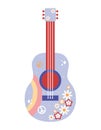 hippie guitar design