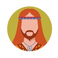 Hippie male avatar