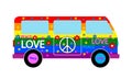 Hippie minibus