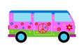 Hippie minibus