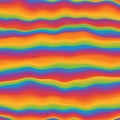 Hippie psychedelic vivid rainbow background. Iridescent gradient. Vector illustration