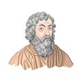 Hippocrates, ancient Greek physician who lived during Greece`s Classical period and is traditionally regarded as the father of med