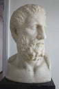 Hippocrates statue at Athens Greece Royalty Free Stock Photo