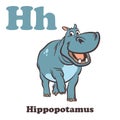 H for Hippopotamus