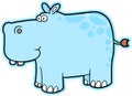 Hippopotamus Vector Royalty Free Stock Photo