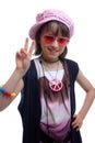 Hippy Chick Royalty Free Stock Photo