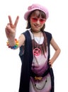 Hippy Chick Royalty Free Stock Photo