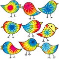 Hippy Chicks Royalty Free Stock Photo