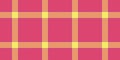 Hippy pattern seamless plaid, thanksgiving vector background fabric. String check textile texture tartan in red and yellow colors