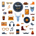 Hipster Elements Set