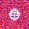 Hipster Geometric Background 01