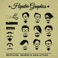 Hipster graphic set 2