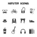 Hipster icons