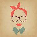 Hipster lady