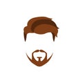 Hipster Male Hair and Facial Style With Extended Goatee Royalty Free Stock Photo