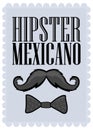 Hipster Mexicano - Mexican Hipster spanish text