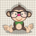 Hipster Monkey