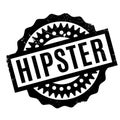 Hipster rubber stamp