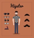 Hipster style design Royalty Free Stock Photo