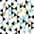 triangle seamless pattern vector illustration Royalty Free Stock Photo