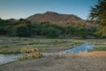 Hiran river as it passes through Sasan.