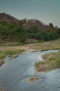 Hiran river as it passes through Sasan.