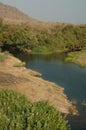 Hiran river as it passes through Sasan.