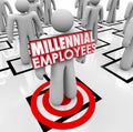 Hiring Millennial Employees Organization Chart Staff Young Workforce Royalty Free Stock Photo