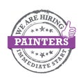 We are hiring Painters - grunge stamp / label for print