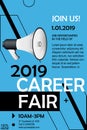 Career business or job fair Poster or Banner Design.