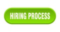 hiring process button. rounded sign on white background Royalty Free Stock Photo